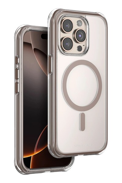 Mey İthalat®   iPhone 15 Pro Max Hulk Magsafe Kapak - Çöl Titanyum