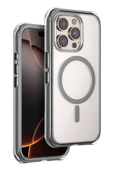 Mey İthalat®   iPhone 15 Pro Max Hulk Magsafe Kapak - Siyah