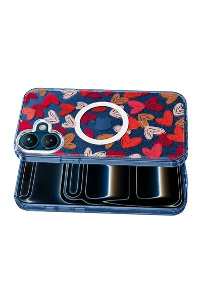 Mey İthalat®   iPhone 16 Desina Magsafe Kapak - Desen 6