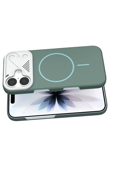 Mey İthalat®   iPhone 16 Export Magsafe Kapak - Turkuaz