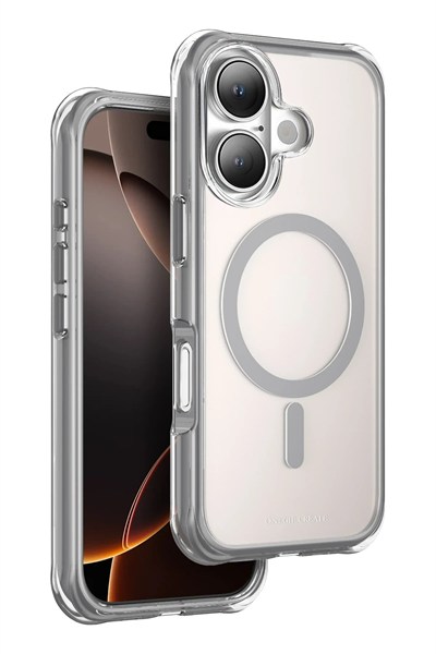 Mey İthalat®   iPhone 16 Hulk Magsafe Kapak - Titan Gri