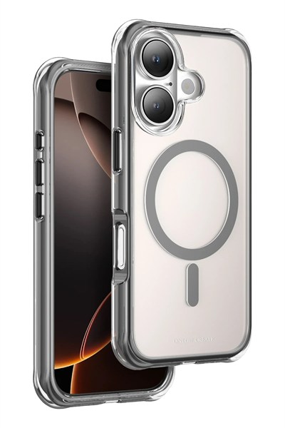 Mey İthalat®   iPhone 16 Hulk Magsafe Kapak - Siyah