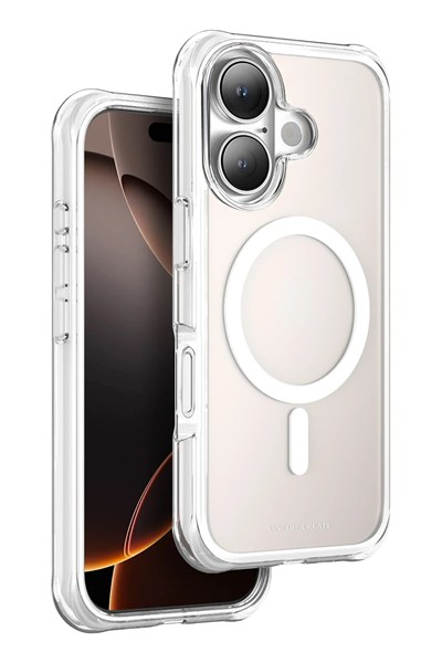 Mey İthalat®   iPhone 16 Hulk Magsafe Kapak - Beyaz