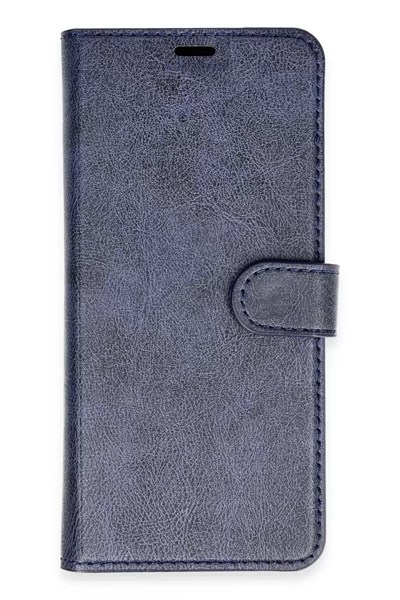 Mey İthalat®   iPhone 16 Kılıf Trend S Plus Kapaklı Kılıf - Lacivert
