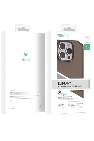 Mey İthalat®   iPhone 16 Pro Jinta Magsafe Kapak - Siyah