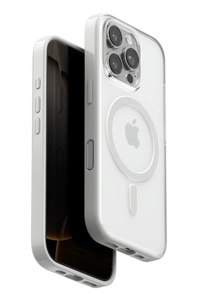 Mey İthalat®   iPhone 16 Pro Joly Magsafe Kapak - Beyaz