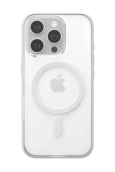 Mey İthalat®   iPhone 16 Pro Max Joly Magsafe Kapak - Beyaz