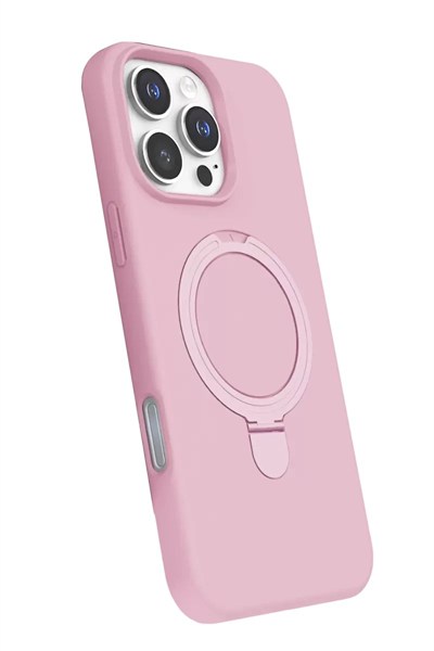 Mey İthalat®   iPhone 16 Pro Max Regal Magsafe Standlı Kapak - Su Yeşili