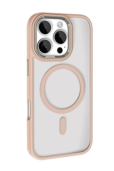 Mey İthalat®   iPhone 16 Pro Max Terea Magsafe Kapak - Gold
