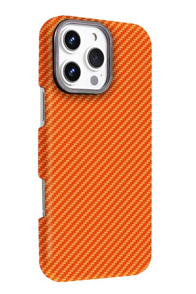 Mey İthalat®   iPhone 16 Pro Max Vega Magsafe Kapak - Sarı