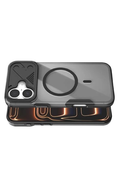 Mey İthalat®   iPhone 16 Zinko Magsafe Kapak - Siyah