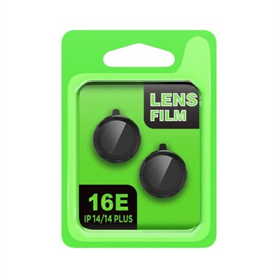 Mey İthalat®   iPhone 16E Raze Metal Kamera Lens - Siyah