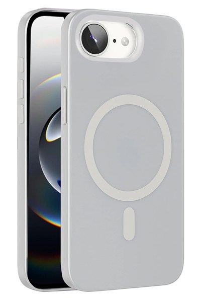 Mey İthalat®   iPhone 16E Tuna PC Slim Magsafe Kapak - Şeffaf