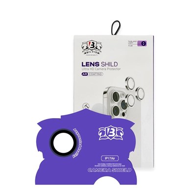 Mey İthalat®   iPhone 17 Air Bilvis Titan Kamera Lens - Lacivert