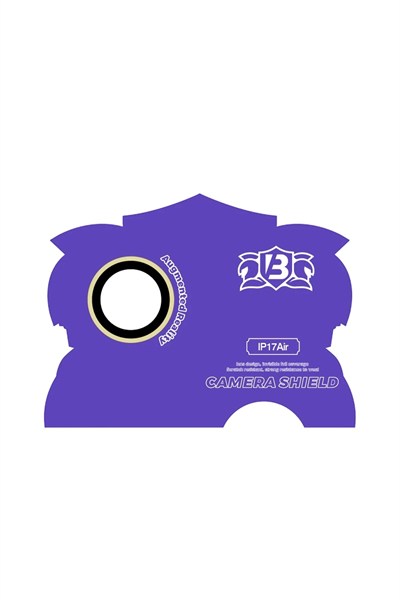 Mey İthalat®   iPhone 17 Air Bilvis Titan Kamera Lens - Gold