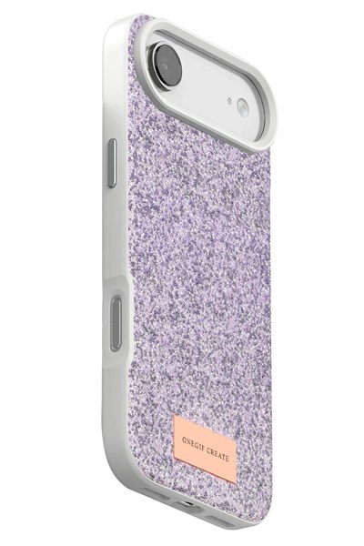 Mey İthalat®   iPhone 17 Air Bright Simli Kapak - Lila