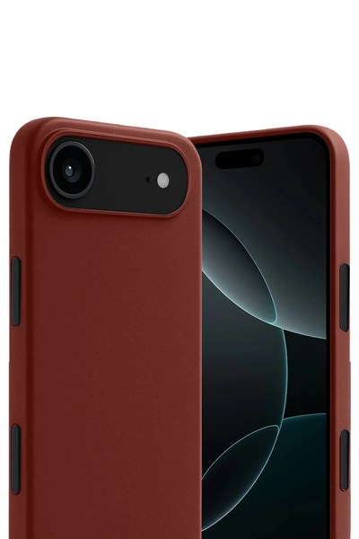 Mey İthalat®   iPhone 17 Air First Silikon - Bordo