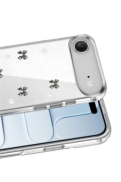 Mey İthalat®   iPhone 17 Air Fiyonk Desenli Kapak - Desen 8