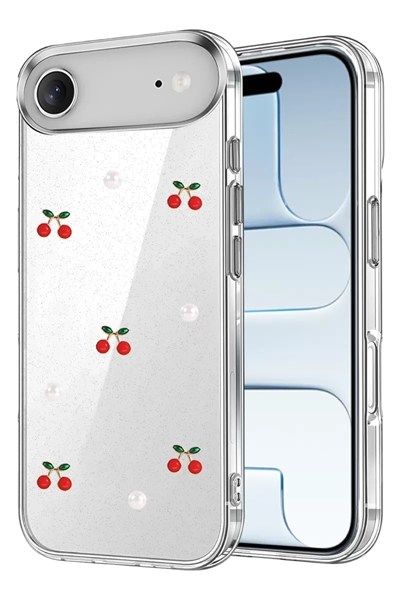 Mey İthalat®   iPhone 17 Air Fiyonk Desenli Kapak - Desen 9