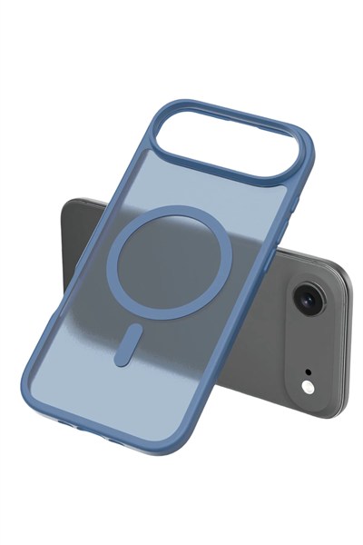 Mey İthalat®   iPhone 17 Air Jota Magsafe Kapak - Lacivert