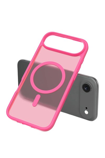 Mey İthalat®   iPhone 17 Air Jota Magsafe Kapak - Rose