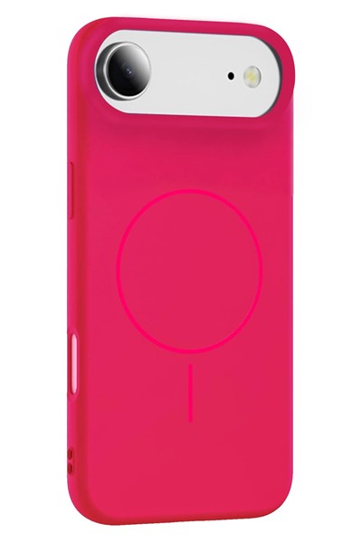 Mey İthalat®   iPhone 17 Air Jully Magsafe Kapak - Pembe