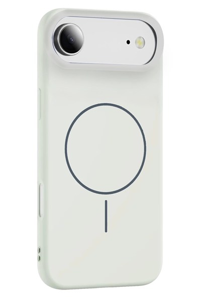 Mey İthalat®   iPhone 17 Air Jully Magsafe Kapak - Beyaz