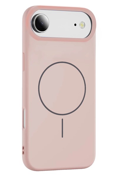 Mey İthalat®   iPhone 17 Air Jully Magsafe Kapak - Pudra