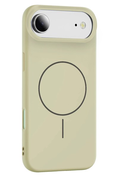 Mey İthalat®   iPhone 17 Air Jully Magsafe Kapak - Bej