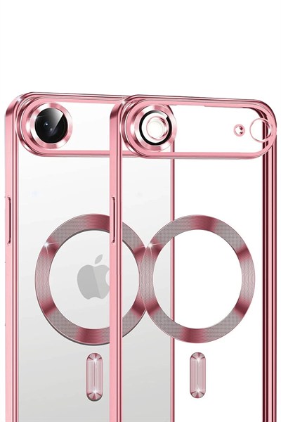 Mey İthalat®   iPhone 17 Air Kross Magneticsafe Kapak - Rose
