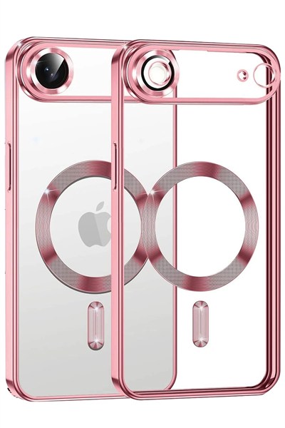 Mey İthalat®   iPhone 17 Air Kross Magneticsafe Kapak - Rose