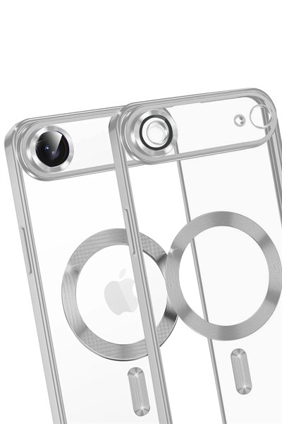Mey İthalat®   iPhone 17 Air Kross Magneticsafe Kapak - Gümüş