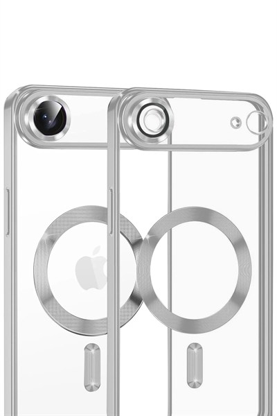 Mey İthalat®   iPhone 17 Air Kross Magneticsafe Kapak - Gümüş