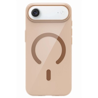 Mey İthalat®   iPhone 17 Air PC Blank Magsafe Kapak - Çöl Titanyum