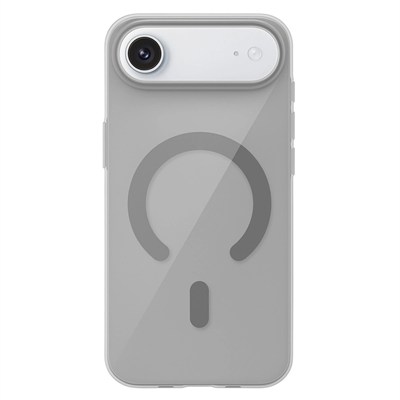 Mey İthalat®   iPhone 17 Air PC Blank Magsafe Kapak - Natural Grey