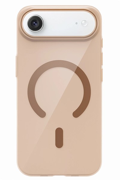 Mey İthalat®   iPhone 17 Air PC Blank Magsafe Kapak - Çöl Titanyum
