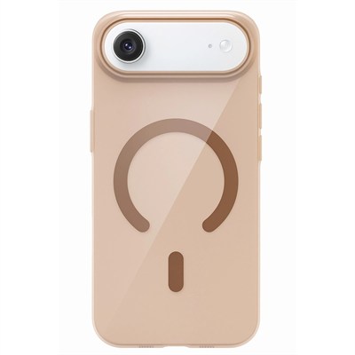 Mey İthalat®   iPhone 17 Air PC Blank Magsafe Kapak - Çöl Titanyum
