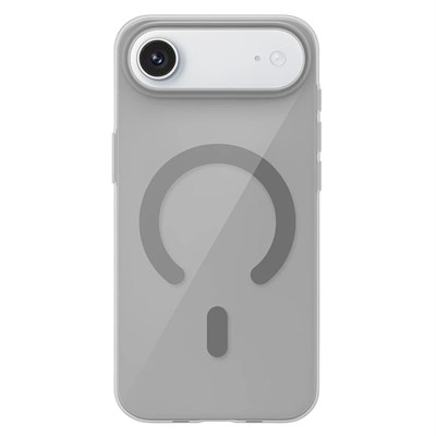 Mey İthalat®   iPhone 17 Air PC Blank Magsafe Kapak - Natural Grey