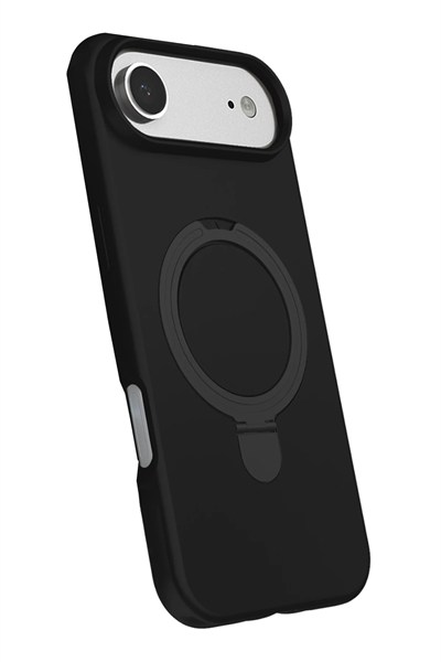 Mey İthalat®   iPhone 17 Air Regal Magsafe Standlı Kapak - Siyah