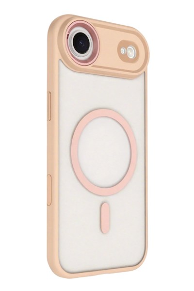 Mey İthalat®   iPhone 17 Air Terea Magsafe Kapak - Pembe