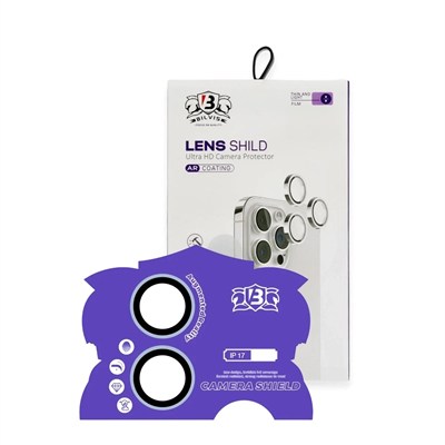 Mey İthalat®   iPhone 17 Bilvis Titan Kamera Lens - Açık Mavi