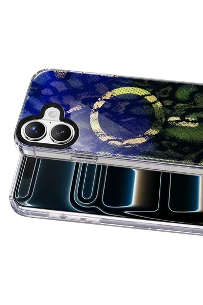 Mey İthalat®   iPhone 17 Desina Magsafe Kapak - Desen 7