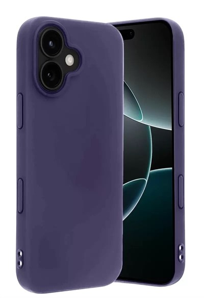 Mey İthalat®   iPhone 17 First Silikon - Mürdüm