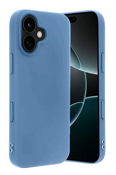 Mey İthalat®   iPhone 17 First Silikon - Mavi