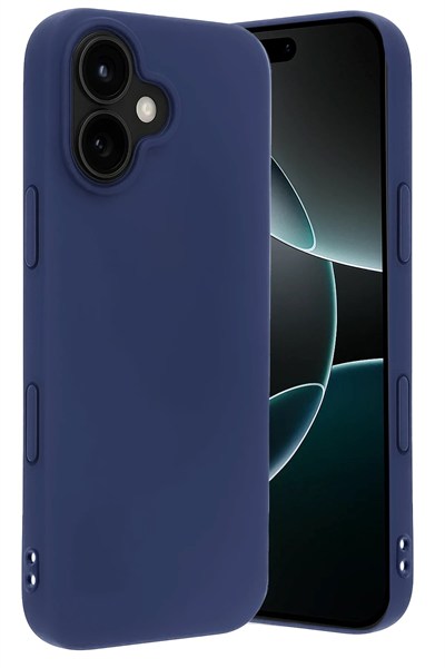 Mey İthalat®   iPhone 17 First Silikon - Lacivert