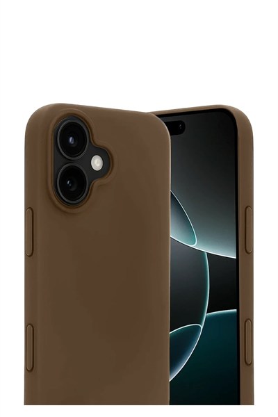 Mey İthalat®   iPhone 17 First Silikon - Kahverengi