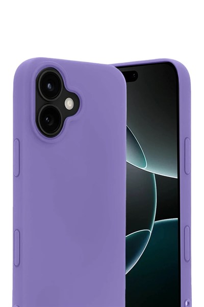Mey İthalat®   iPhone 17 First Silikon - Lila