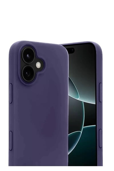 Mey İthalat®   iPhone 17 First Silikon - Mürdüm