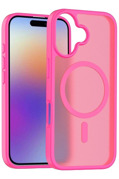 Mey İthalat®   iPhone 17 Jota Magsafe Kapak - Rose