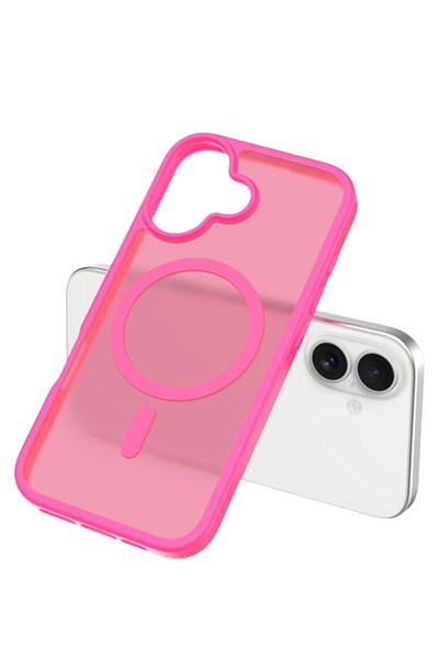 Mey İthalat®   iPhone 17 Jota Magsafe Kapak - Rose